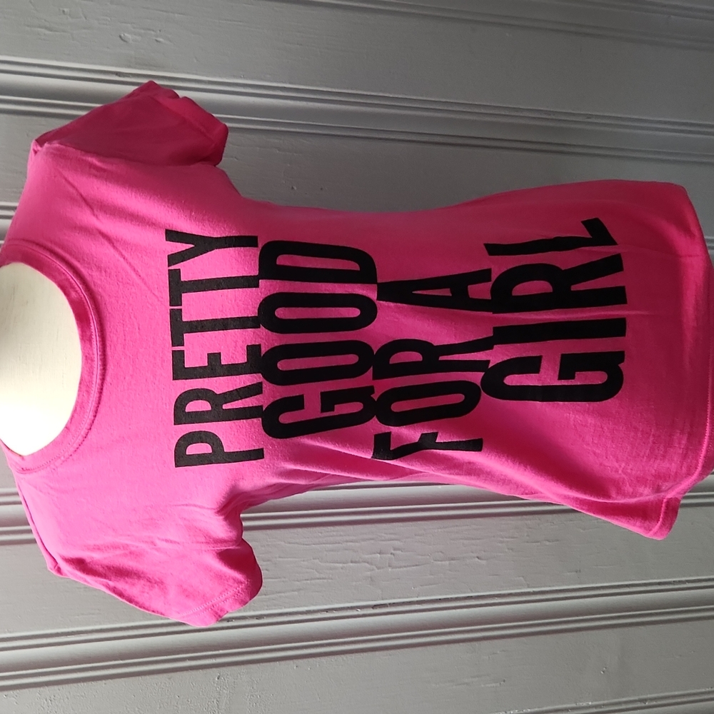 SALE! "PRETTY GOOD FOR A GIRL" T Shirt  By MINDI ABAIR JAZZ ARTIST